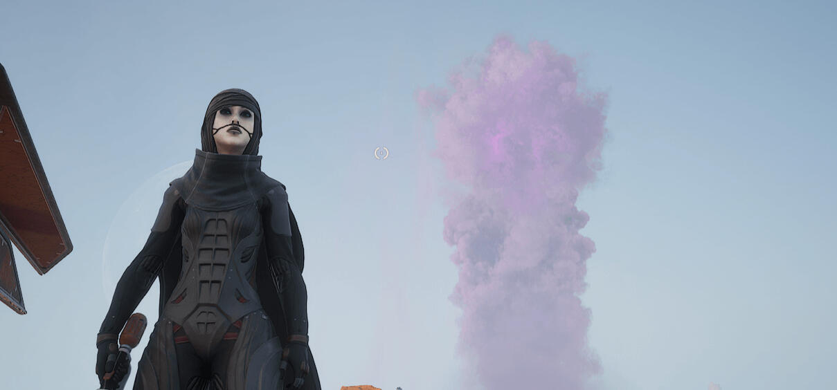 One of our guild scouts spice spotting in the Deep Desert.